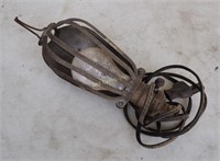 Vintage Cast Metal Hand Electric Work Light