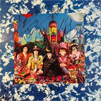 Rolling Stones Autographed Album Cover