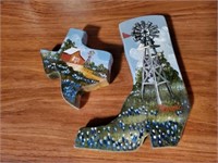 Handpainted Texas, boot artwork
by Artist Margie