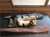 2 Gun Cases, 2 Bags