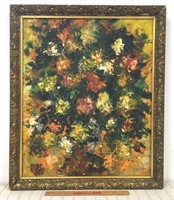 BEAUTIFUL SIGNED FLORAL OIL PAINTING