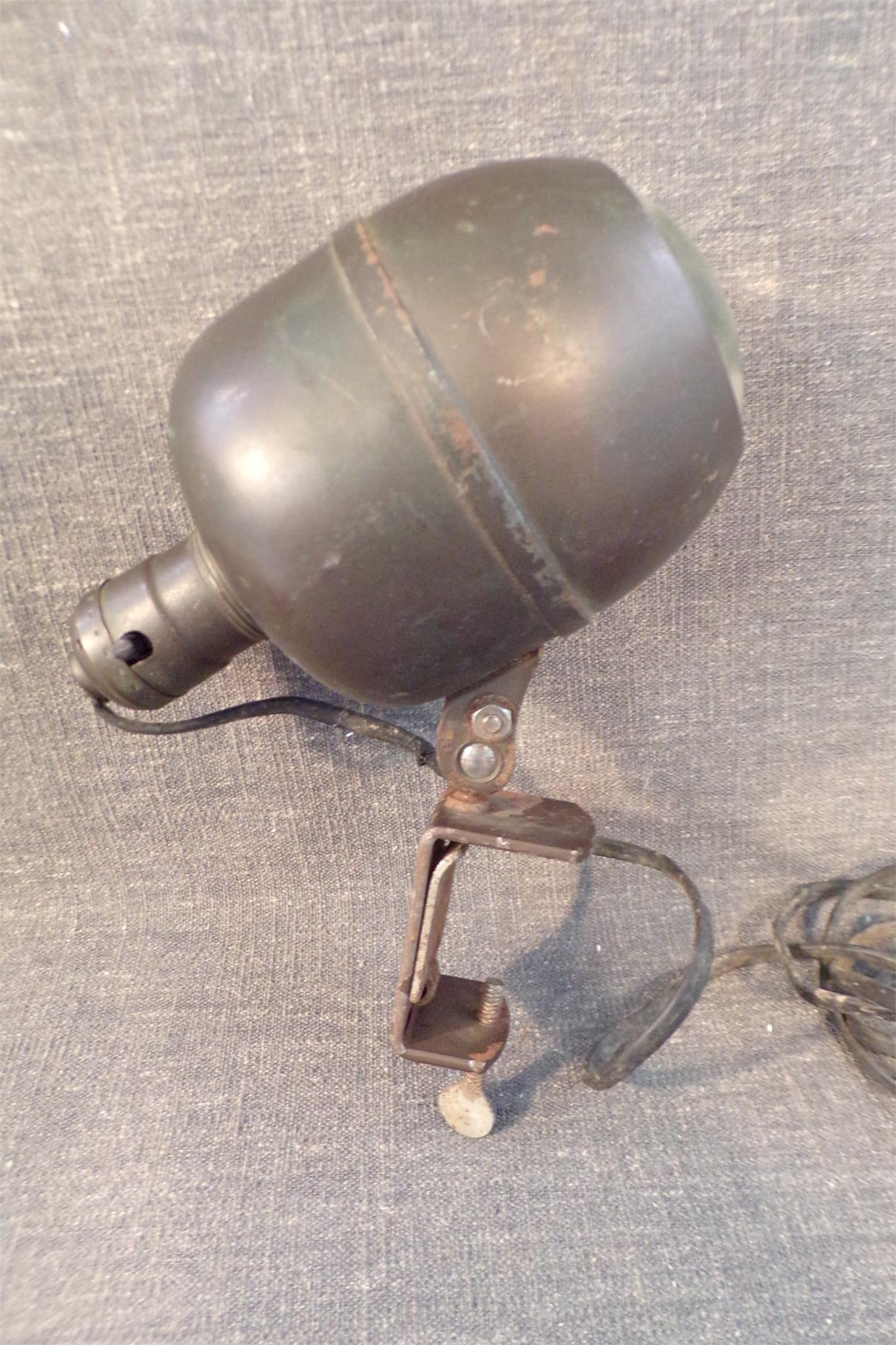 Vintage MCM Industrial "Direct Light" Spotlight