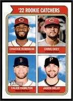 Rookie Card Short Print Chuckie Robinson Chris Oke