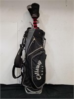 Callaway Warbird Golf Bag, with balls, tees and