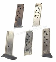 (34) Assorted Walther Cal 9mm Kurz Magazines