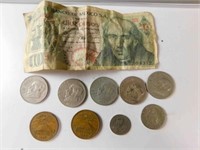 vintage Mexican money lot