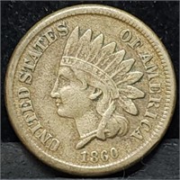 1860 Indian Head Cent Nice