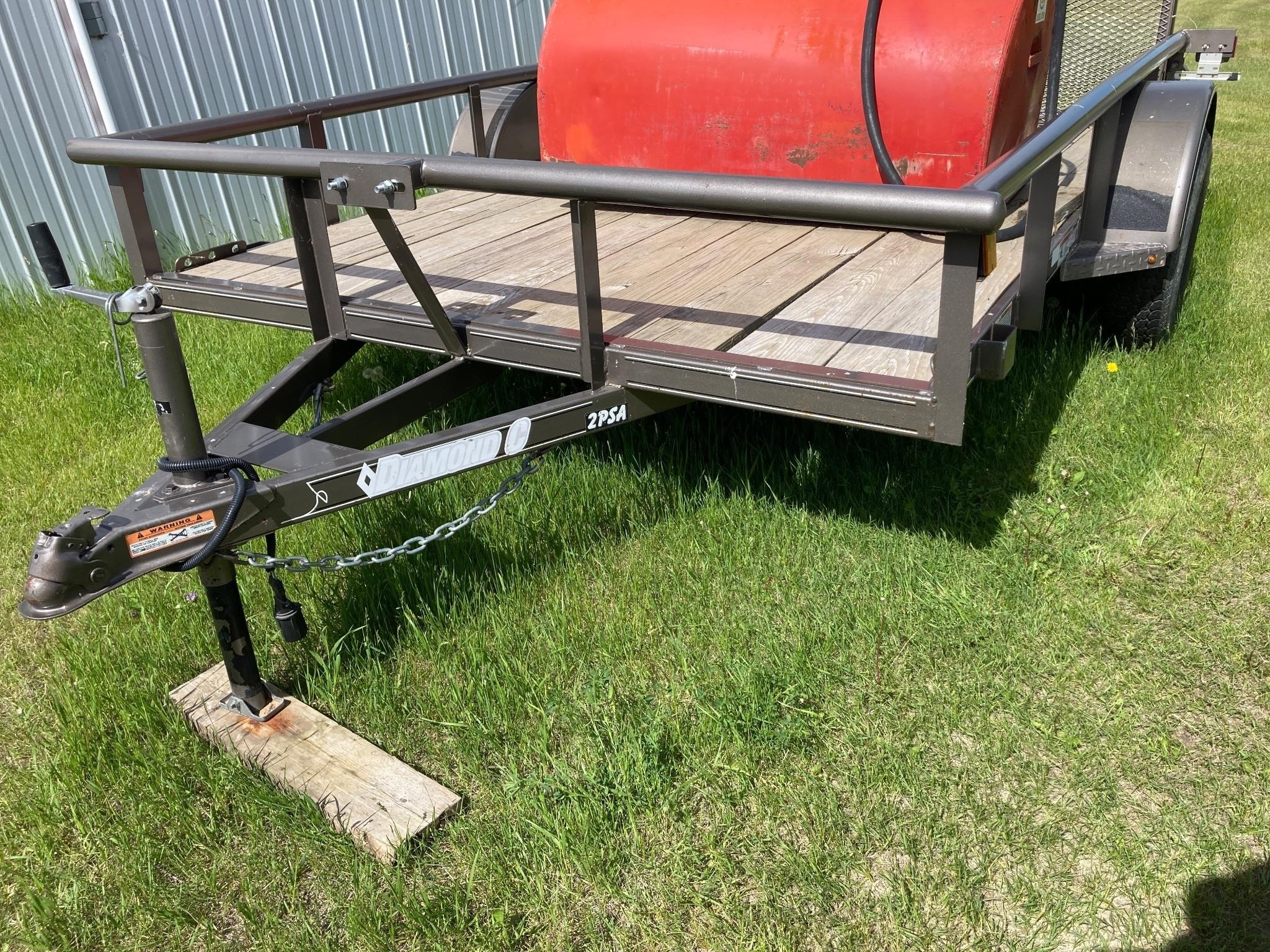 2012 Diamond C Utility Trailer, One Owner,