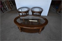 Oval Coffee and End Tables