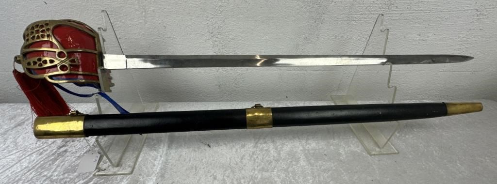 Scottish 1850's Pattern Regimental Army Sword