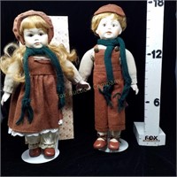 (2) Schmid Doll House Musical Dolls