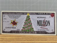 Christmas tree Banknote