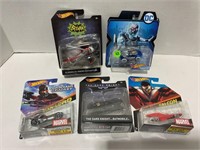 Lot of five premium hot wheels