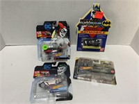 Lot of four premium Batman cars