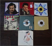 6 Vintage 45RPM Records