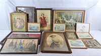 Vintage art collection! Great decorator lot!