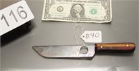 Hand Crank Forge Fix Blade Knife
