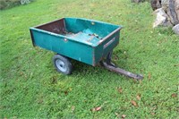 Metal Lawn Dumping Cart