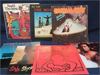 Lot of 7 Vinyl LP Records