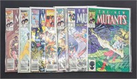 Lot Of 7 Mutants Comic Books