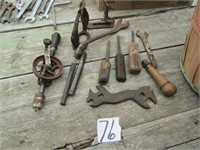 OLD STIRRUPS, OLD TOOLS, MORE