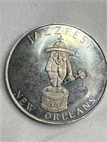 1968 Jazzfest New Orleans Coin