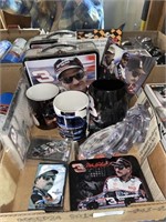 Dale Earnhardt collectibles including playing