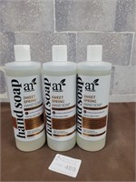 3x Sweet spring hand soap