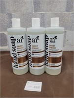 3x Sweet spring hand soap