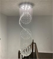Crystal Ball Pendant Light for Living Room