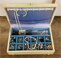 Jewelry box with contents