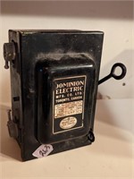 DOMINION ELECTRIC CO FUSE BOX