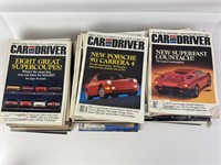 Car and Driver Magazines from 1986