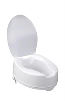 BIOS LIVING 2IN RAISED TOILET SEAT WITH LID