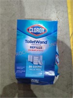 4 Boxes of Clorox Toilet Wand Refills