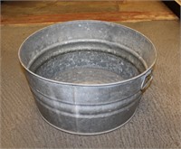 13-3/4gal Galvanized Wash Tub