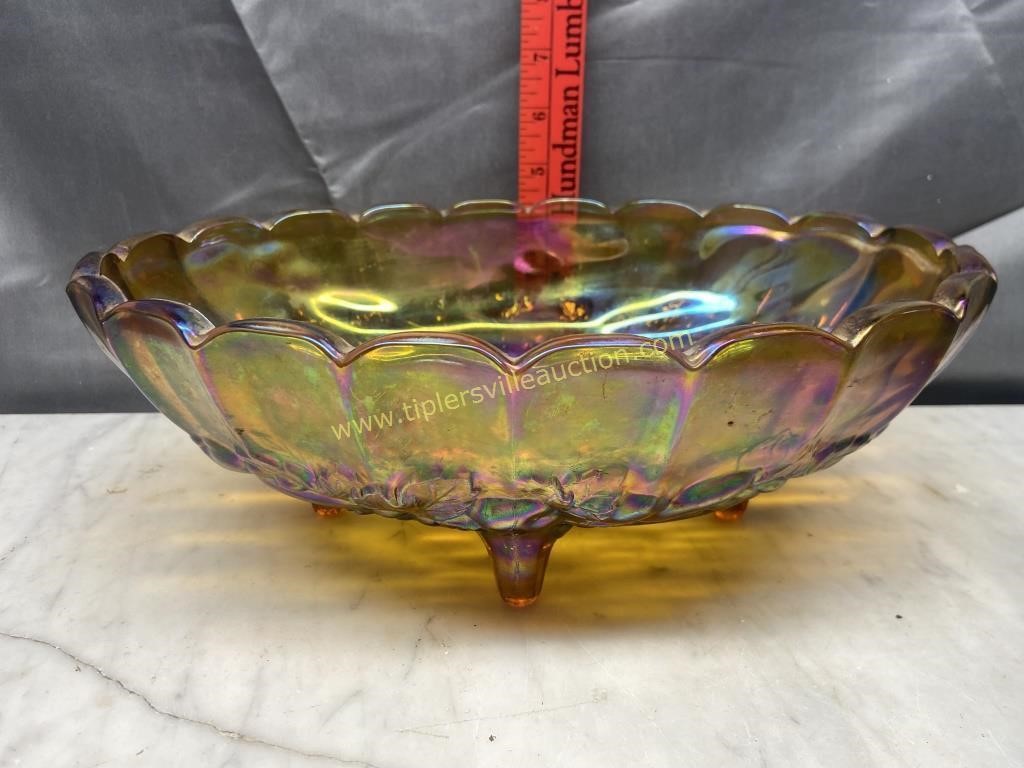 Amber carnival fruit bowl