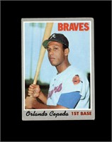 1970 Topps #555 Orlando Cepeda VG to VG-EX+