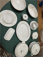 Large Set of Crown Victoria - Fine China,