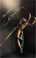 Autograph Thor Tom Hiddleston Poster