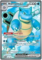 Pokemon 151 ENGLISH - BLASTOISE EX - ULTRA RARE FU