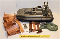 G.I. Joe Whale Hovercraft w/ misc. parts, see all