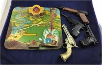 Vintage Toys Includes Airport, Shovel, And 4