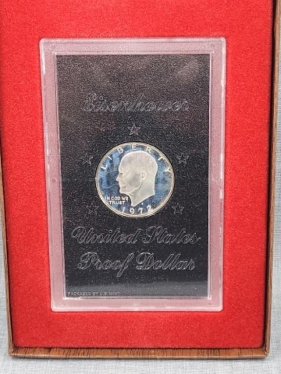 1972 Eisenhower United States Silver Proof Dollar