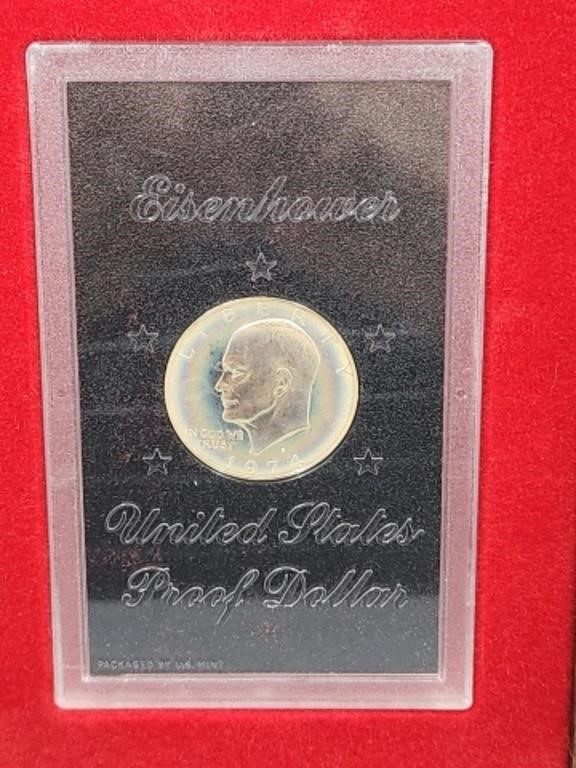 1974 Eisenhower Proof Dollar, U.S. Mint