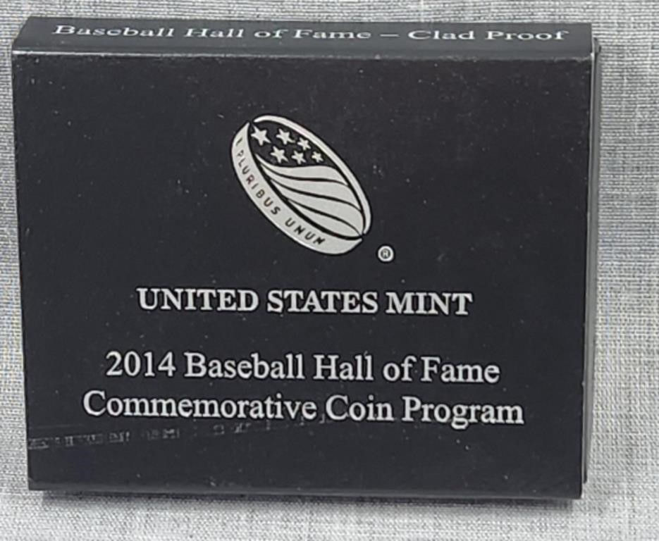 United States Mint  2014 Baseball Hall of Fame