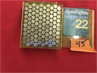 remington 22 ammo, 100 rounds