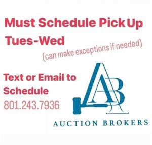 Auction Brokers PLEASE READ Pickup, Payment & Pics
