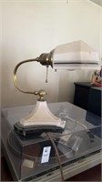 Bake light Table Lamp with Marble Base