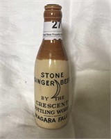 Stone Ginger Beer Bottle By  Crescent Bottling